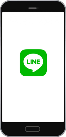 予約はLINEから